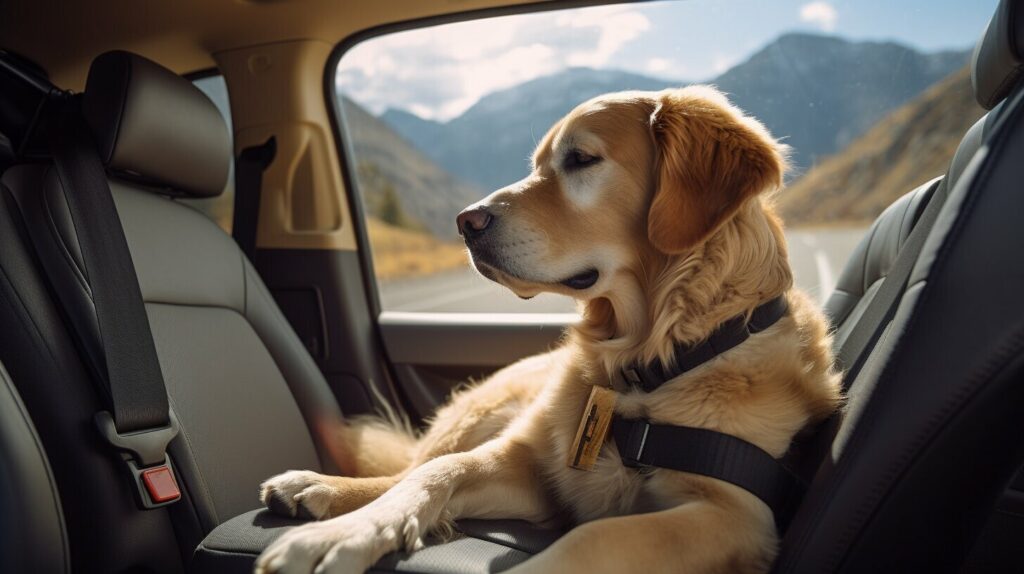 große hunde im auto transportieren