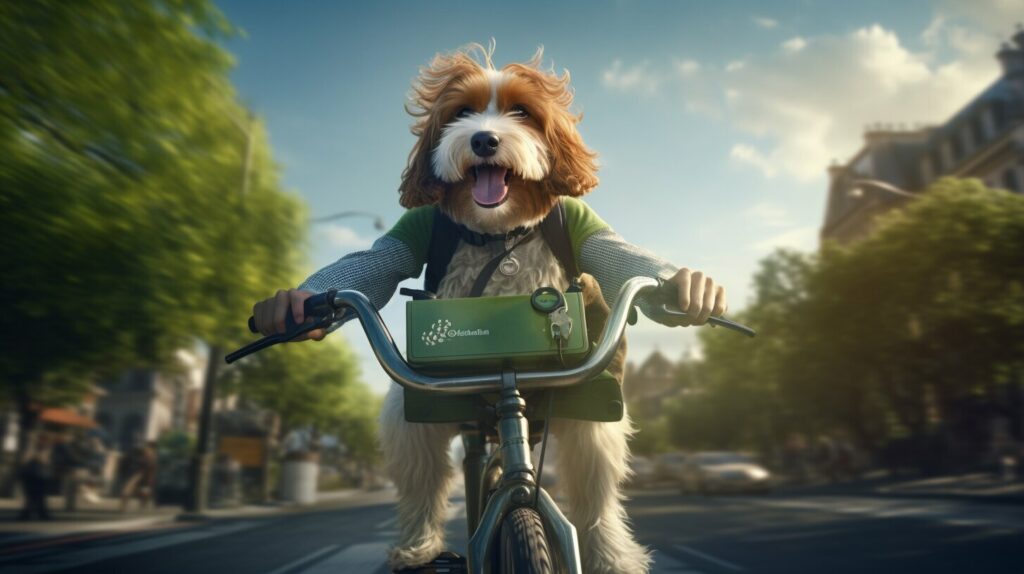 mit hund fahrrad fahren erlaubt