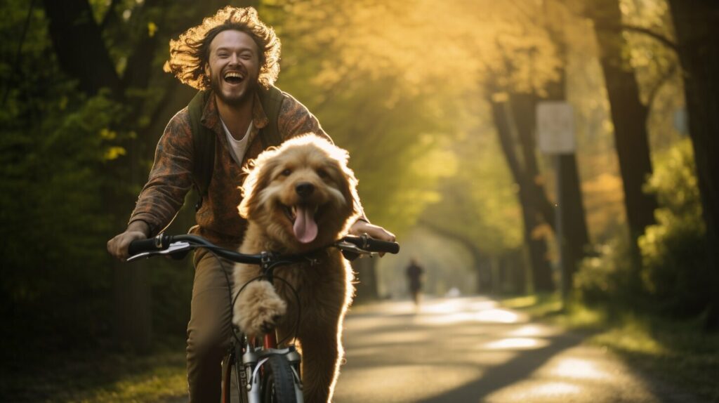 wie viele kilometer kann ein hund am fahrrad laufen