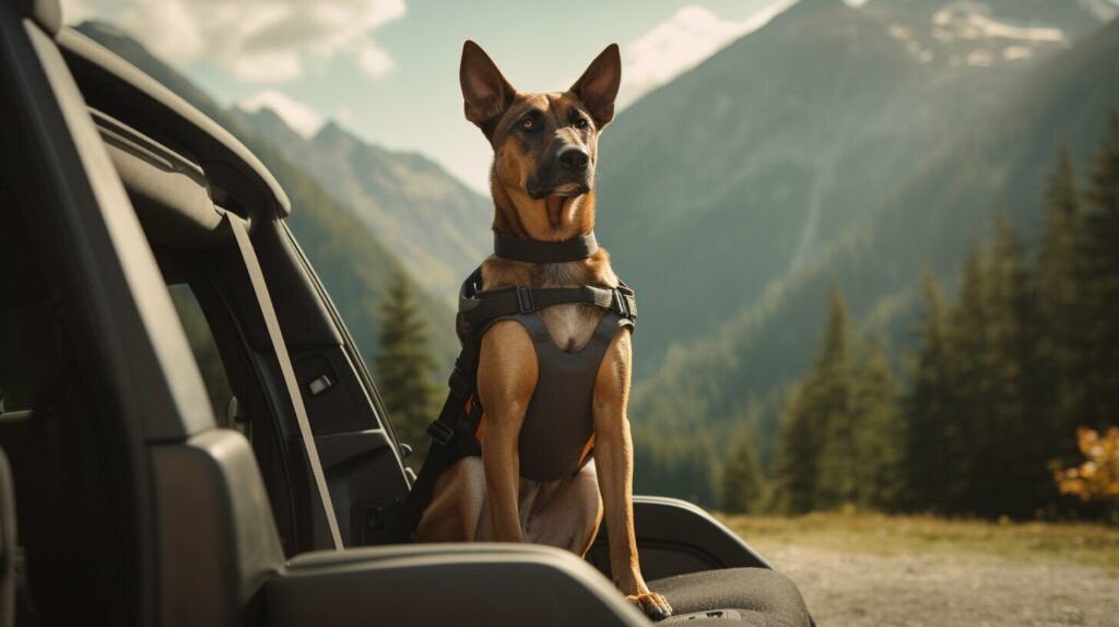 wo ist der hund im auto am sichersten