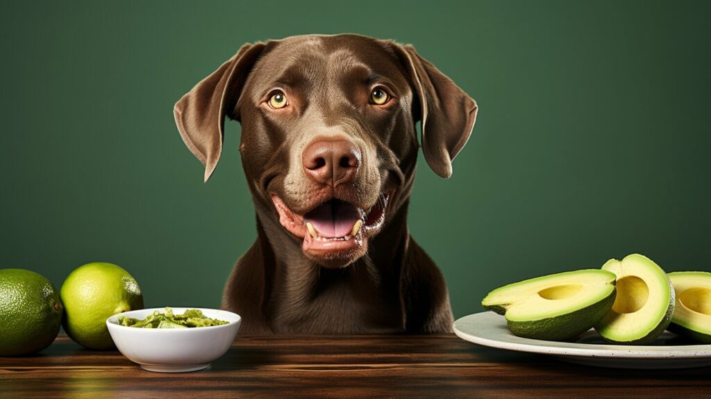 dürfen hunde avocado