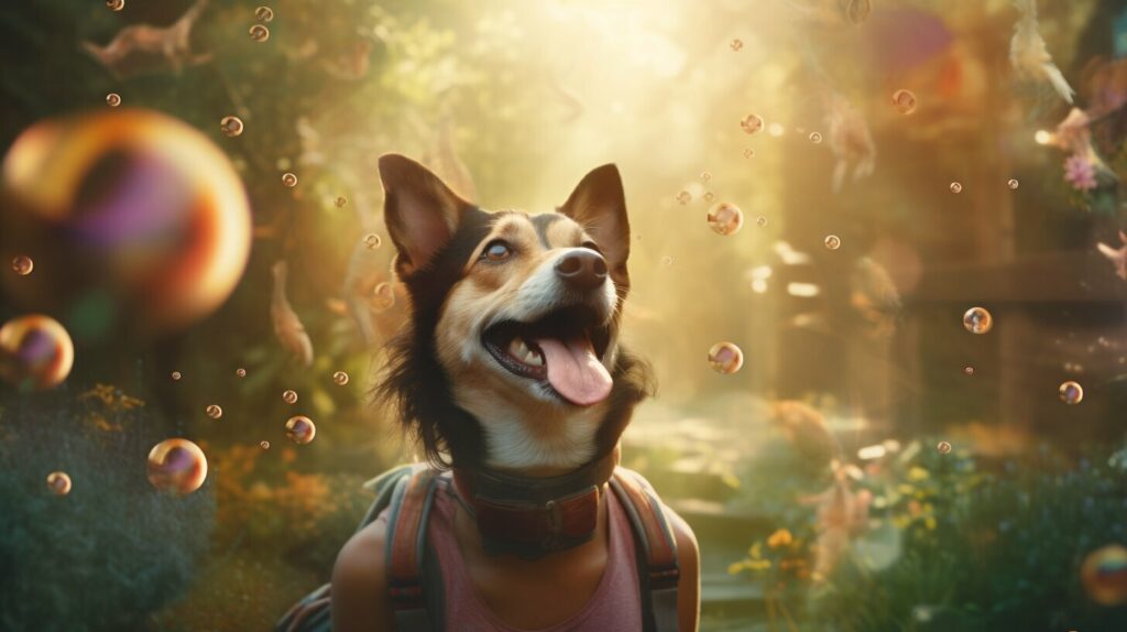 hund dreht nach spaziergang auf