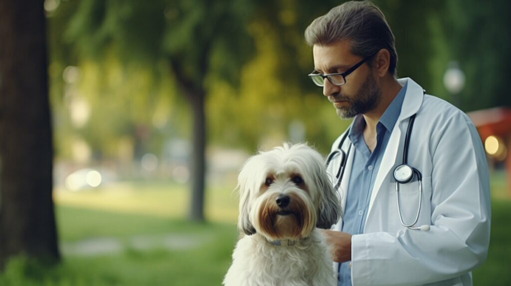 hund hustet nach spaziergang