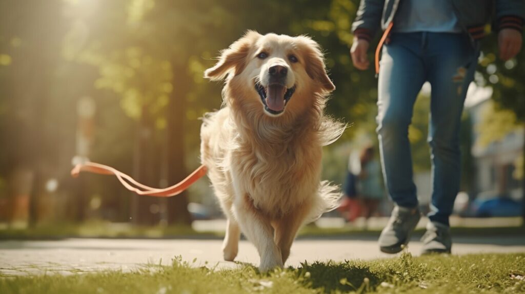 hund niest nach spaziergang