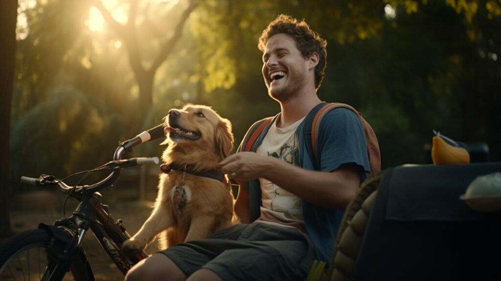 wie gewöhne ich meine hund an einen hundeanhänger fürs fahrrad