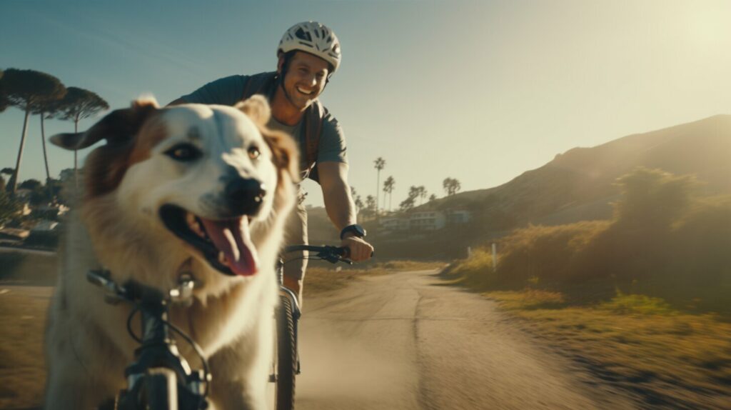 wie gewöhne ich meinem hund das ziehen am fahrrad ab