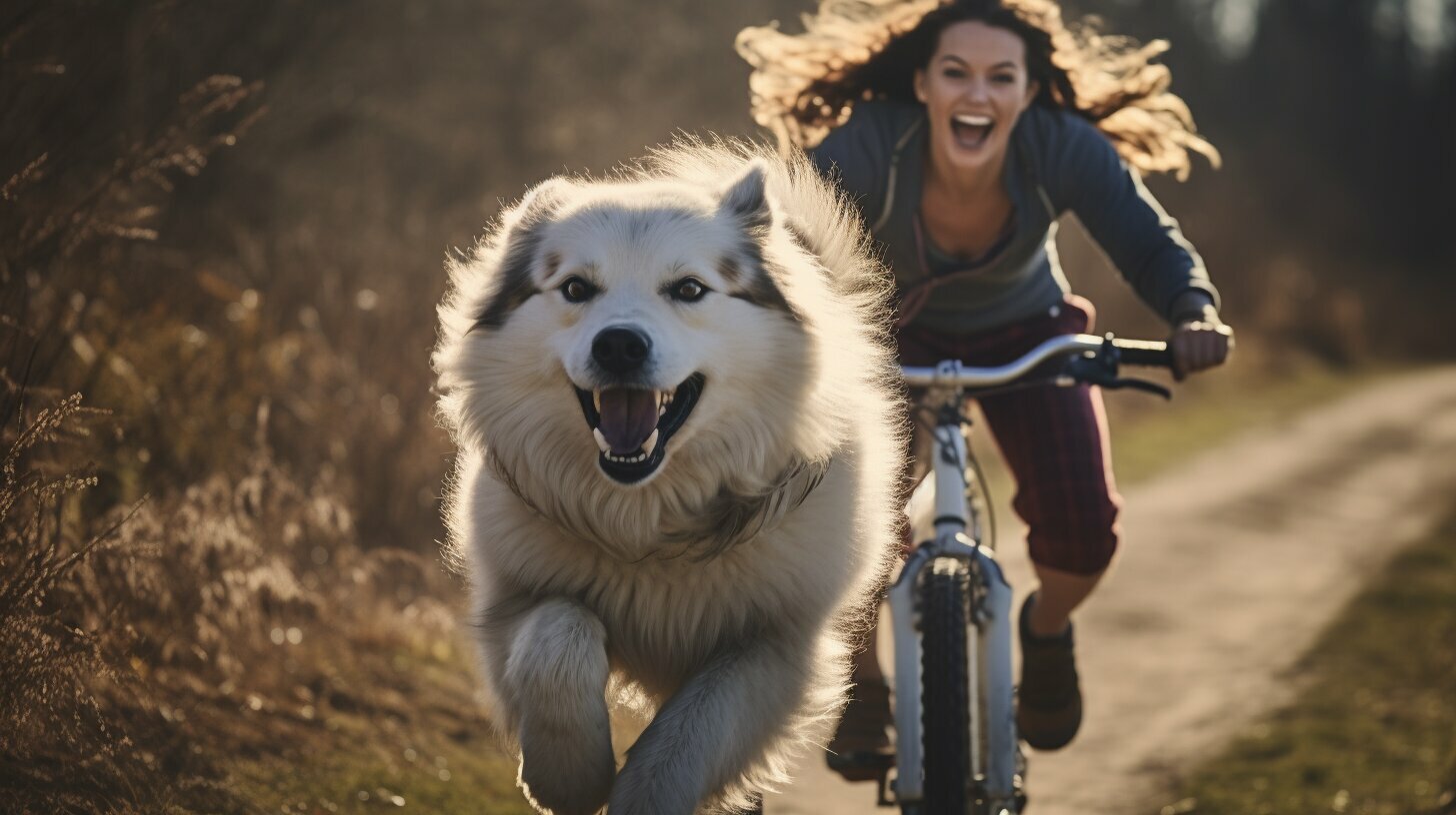 Wie weit kann euer Hund am Fahrrad laufen?