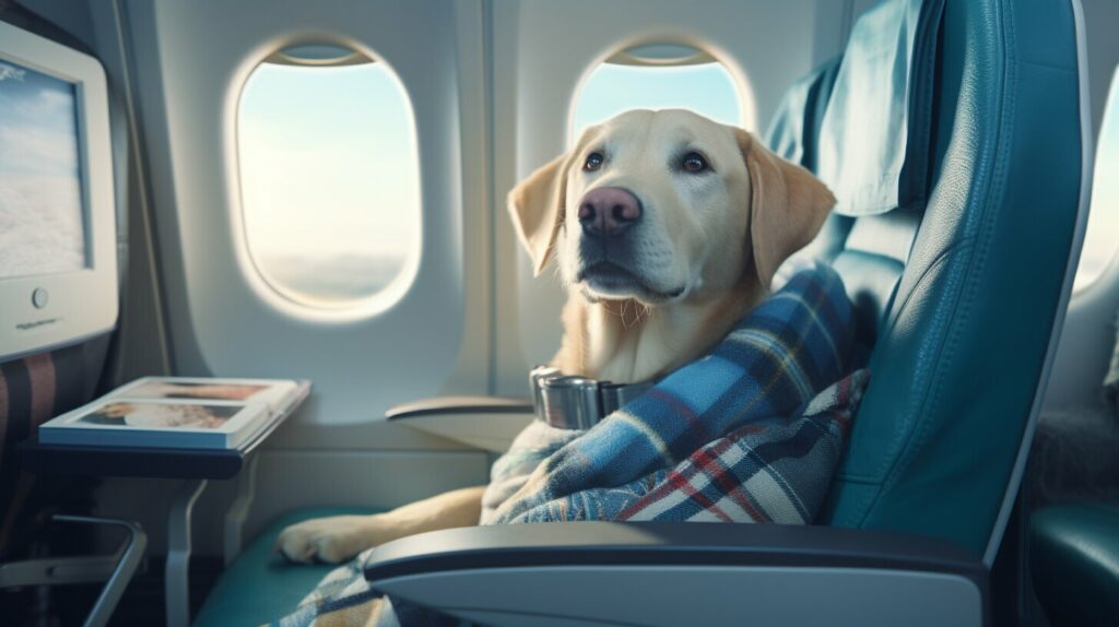 mit dem hund in den urlaub fliegen