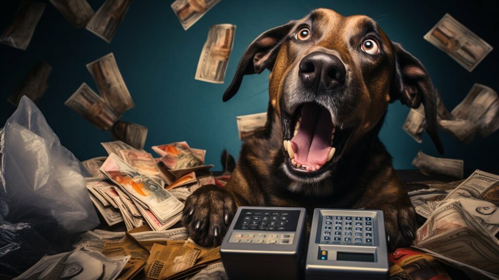 wie viel kostet hundefutter im monat